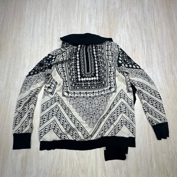 Urban Outfitters Staring at Stars Tribal Print Open Front Cardigan Sweater Small - Picture 6 of 13
